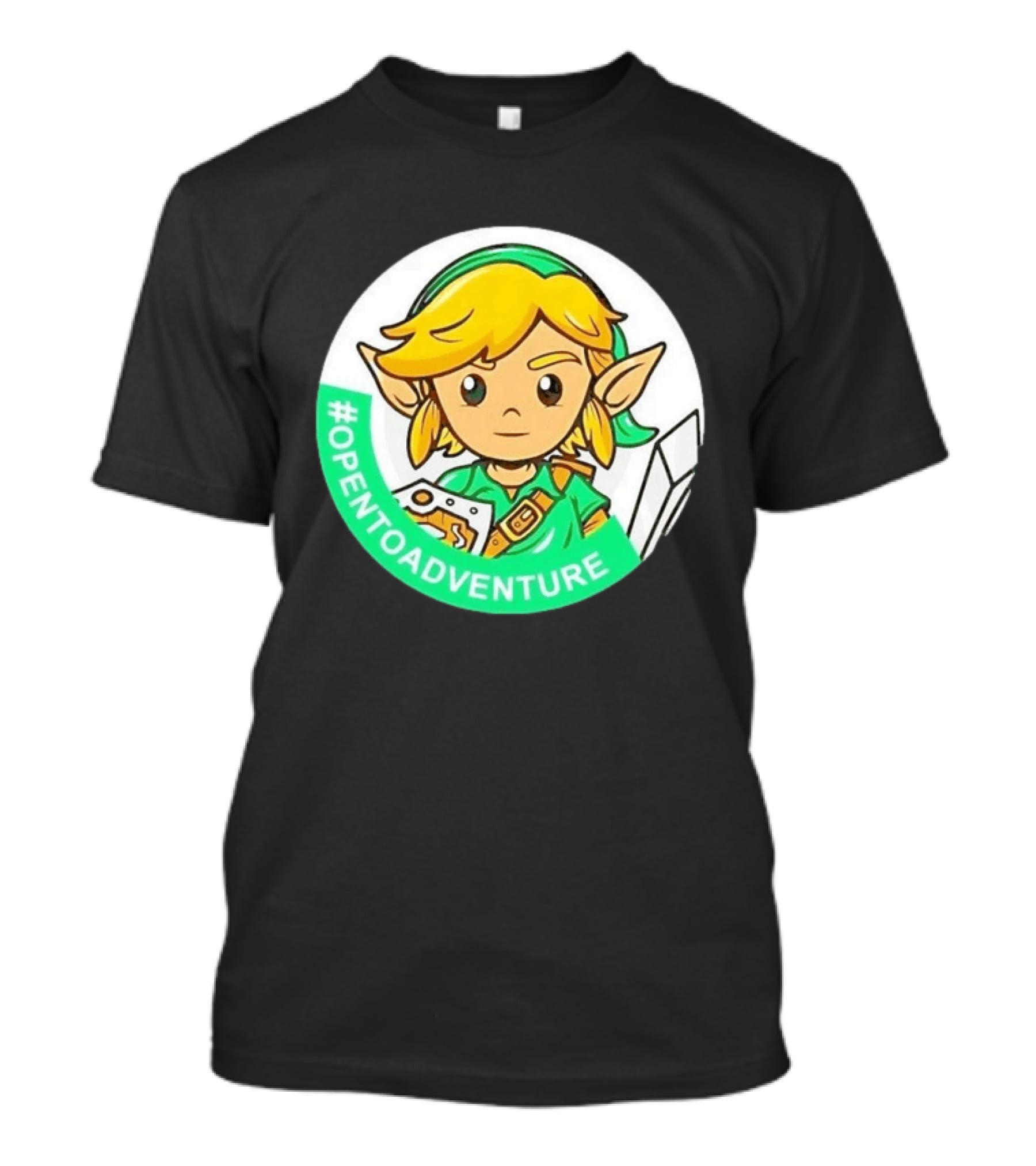 #OPENTOADVENTURE Link The Legend Of Zelda T-Shirt