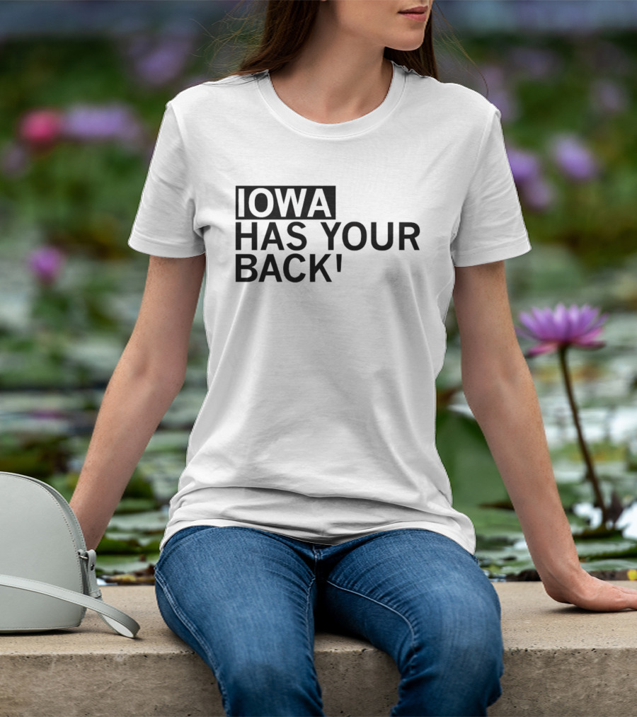 Iowa Hawkeyes Has Your Back College Sports T-Shirt