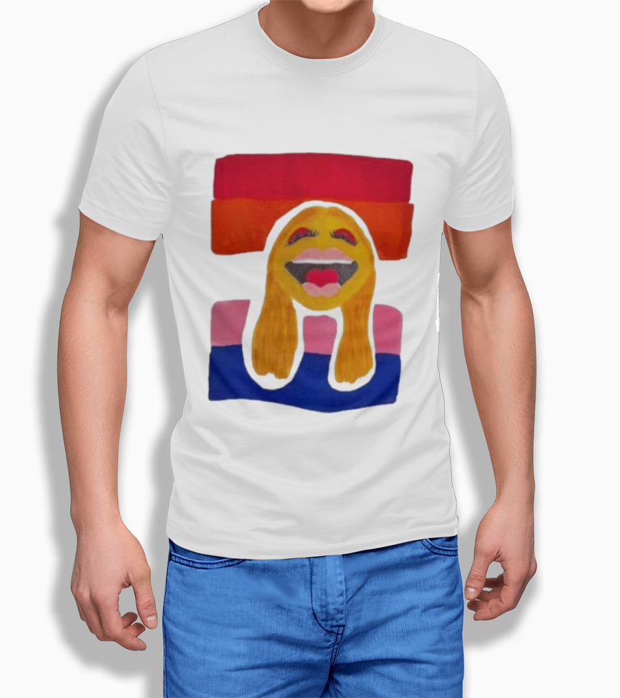 Janice Muppet Character With Lesbian Pride Colors LGBTQ The Muppets T-Shirt