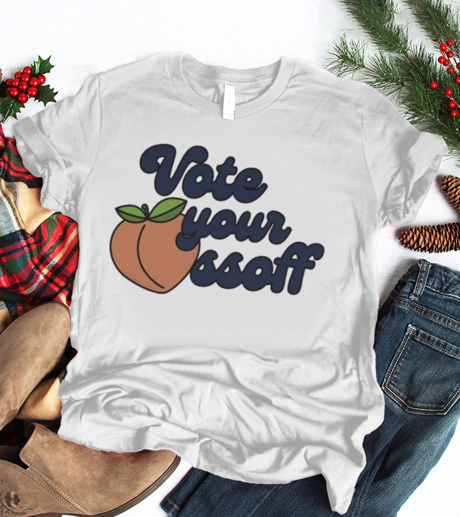 Vote Your Ossoff Peach T-Shirt