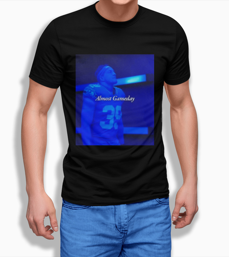 Ty Okada Almost Gameday 39 Seattle Seahawks T-Shirt