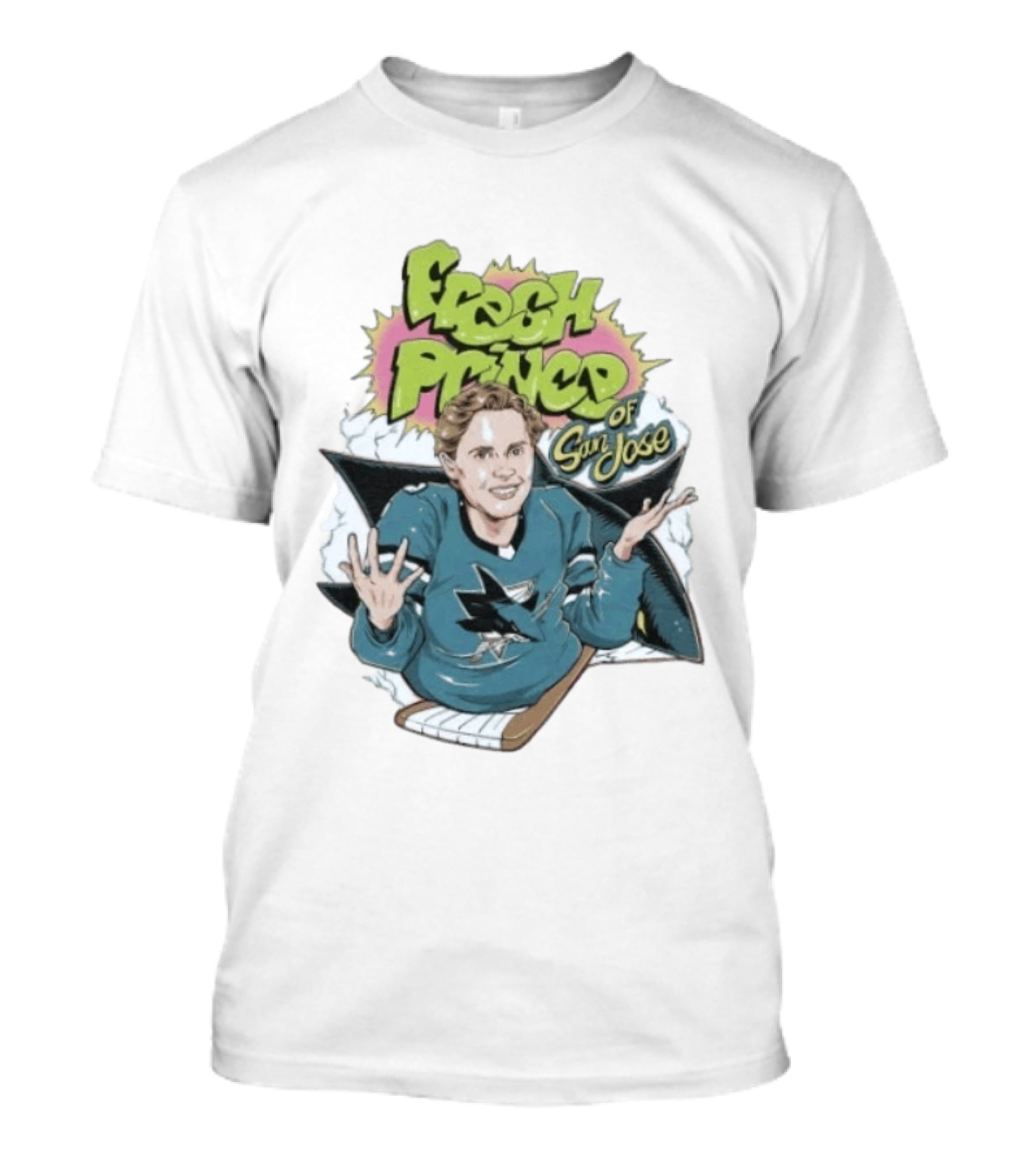 Fresh Prince Of San Jose San Jose Sharks Hockey Player T-Shirt