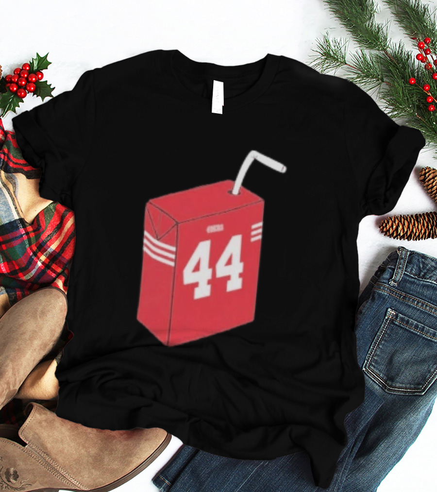 Kyle Juszczyk Juice Box Pack 44 San Francisco 49ers T-Shirt