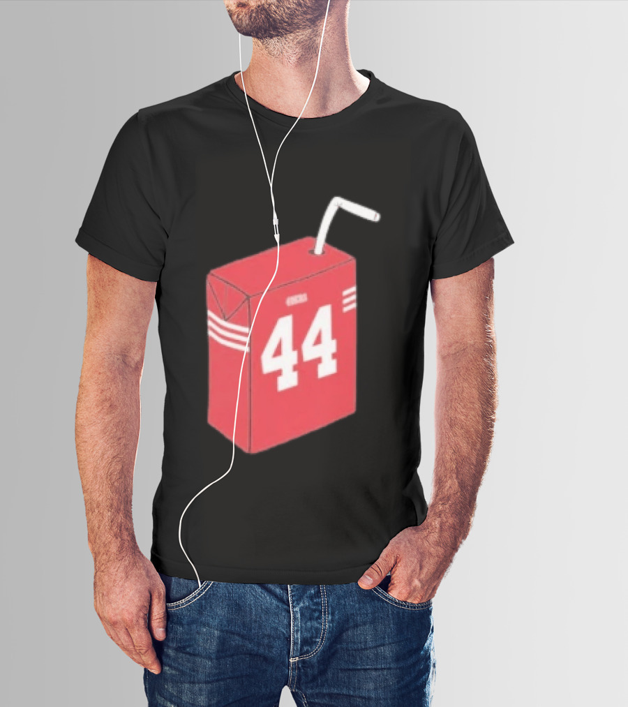 Kyle Juszczyk Juice Box Pack 44 San Francisco 49ers T-Shirt