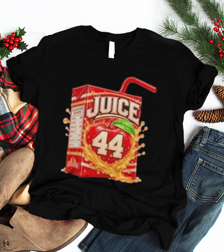 Kyle Juszczyk Juice Box 44 San Francisco 49ers Career Stats T-Shirt