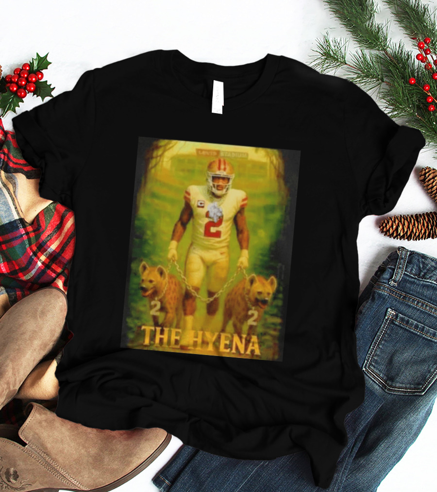 Levi's Stadium Football Player Hyena Number 2 T-Shirt