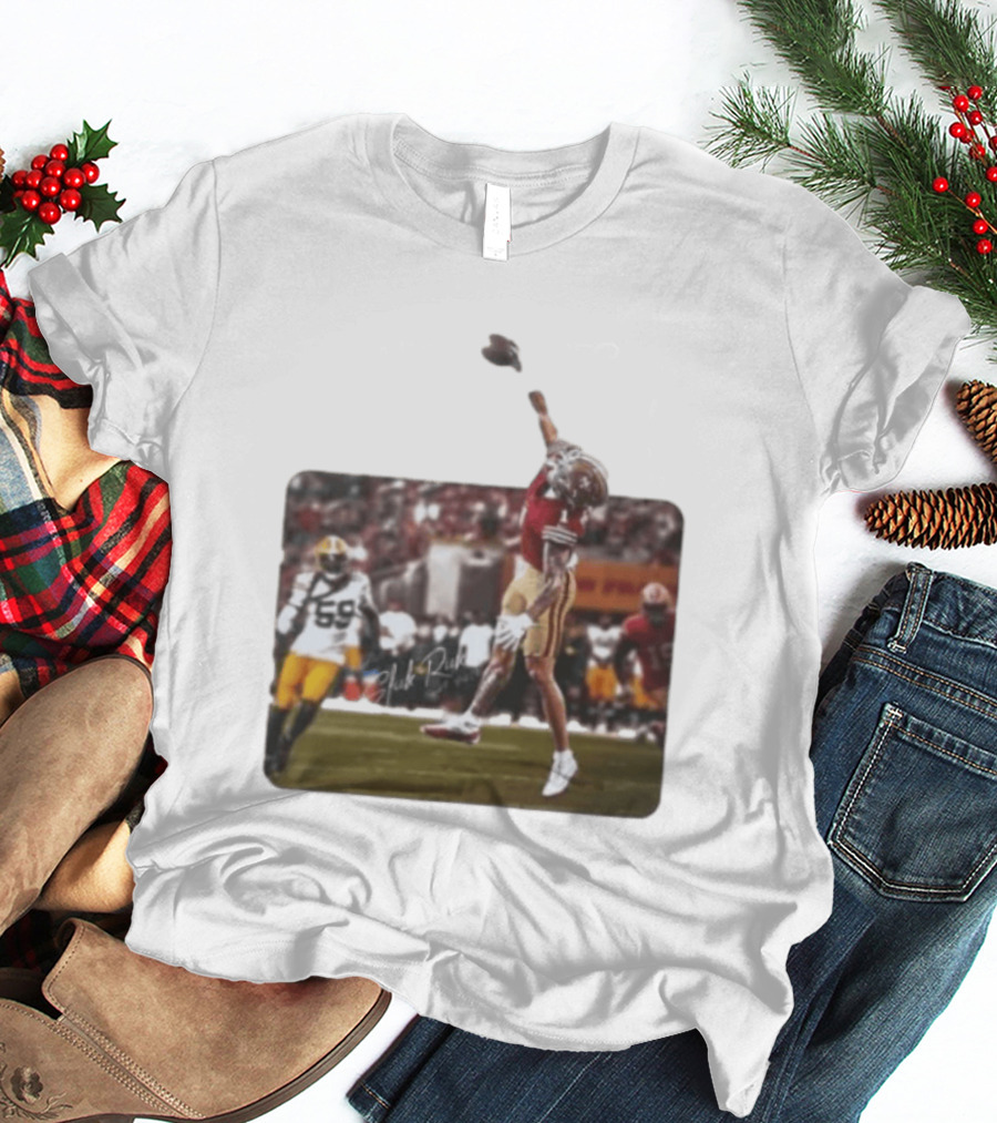 Slick Rick No 1 San Francisco 49ers Football Action Moment T-Shirt