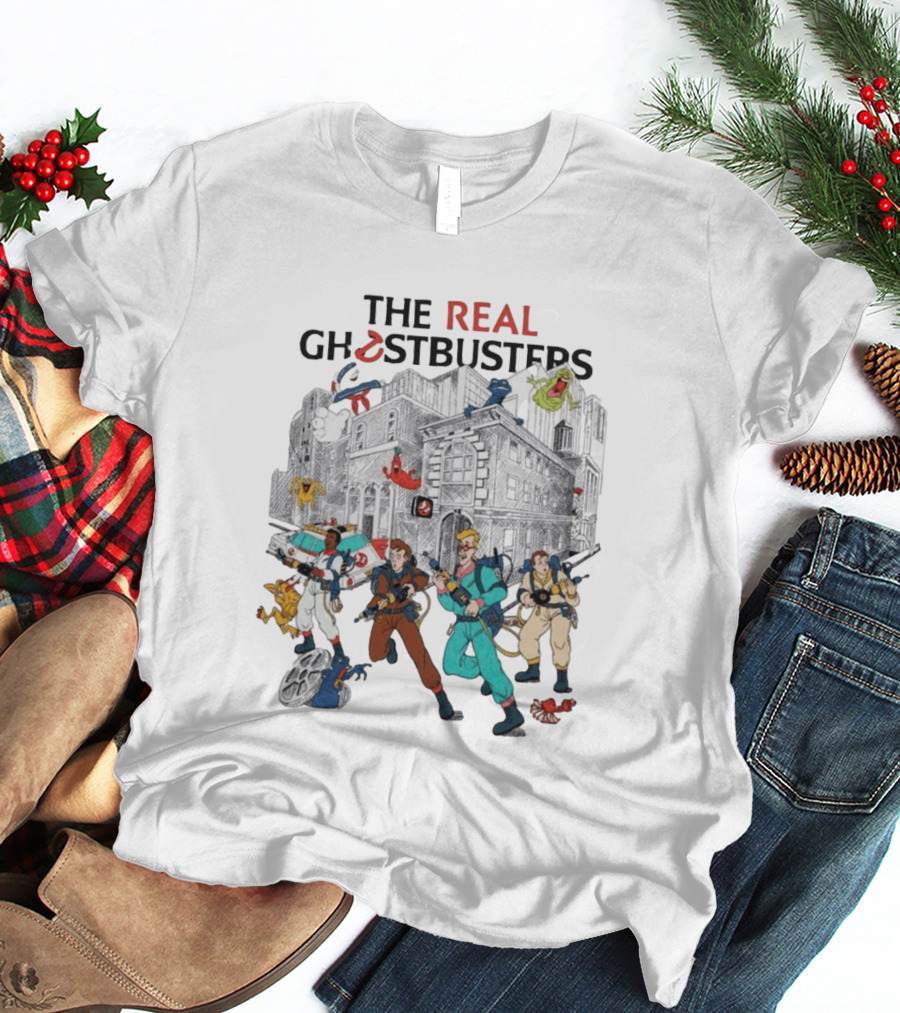 The Real Ghostbusters Don't Cross The Dreams Ghost Fighting Adventure T-Shirt