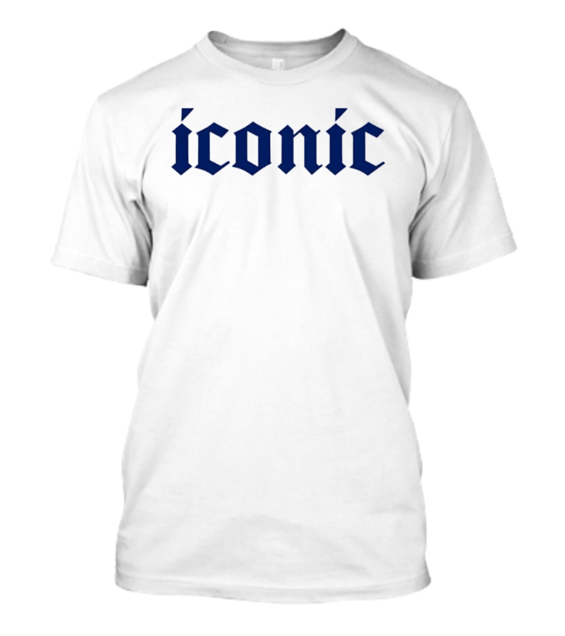 Iconic Old English Lettering Gothic Font T-Shirt