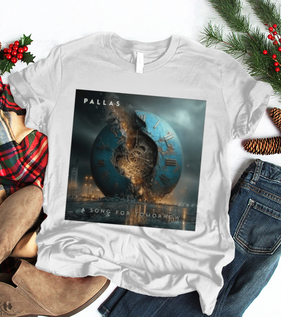 Pallas A Song For Tomorrow Album Featuring Swansong With Alan Reed October Release T-Shirt