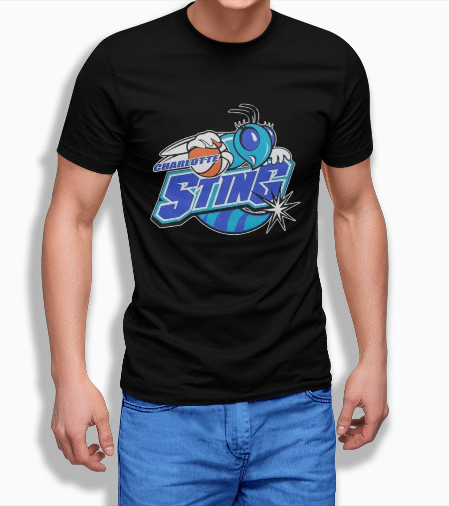 Charlotte Sting WNBA Team Basketball T-Shirt