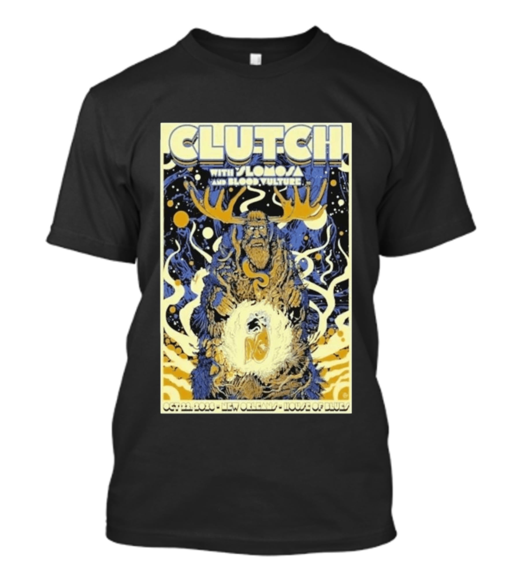 Clutch New Orleans LA House Of Blues October 22 2026 T-Shirt