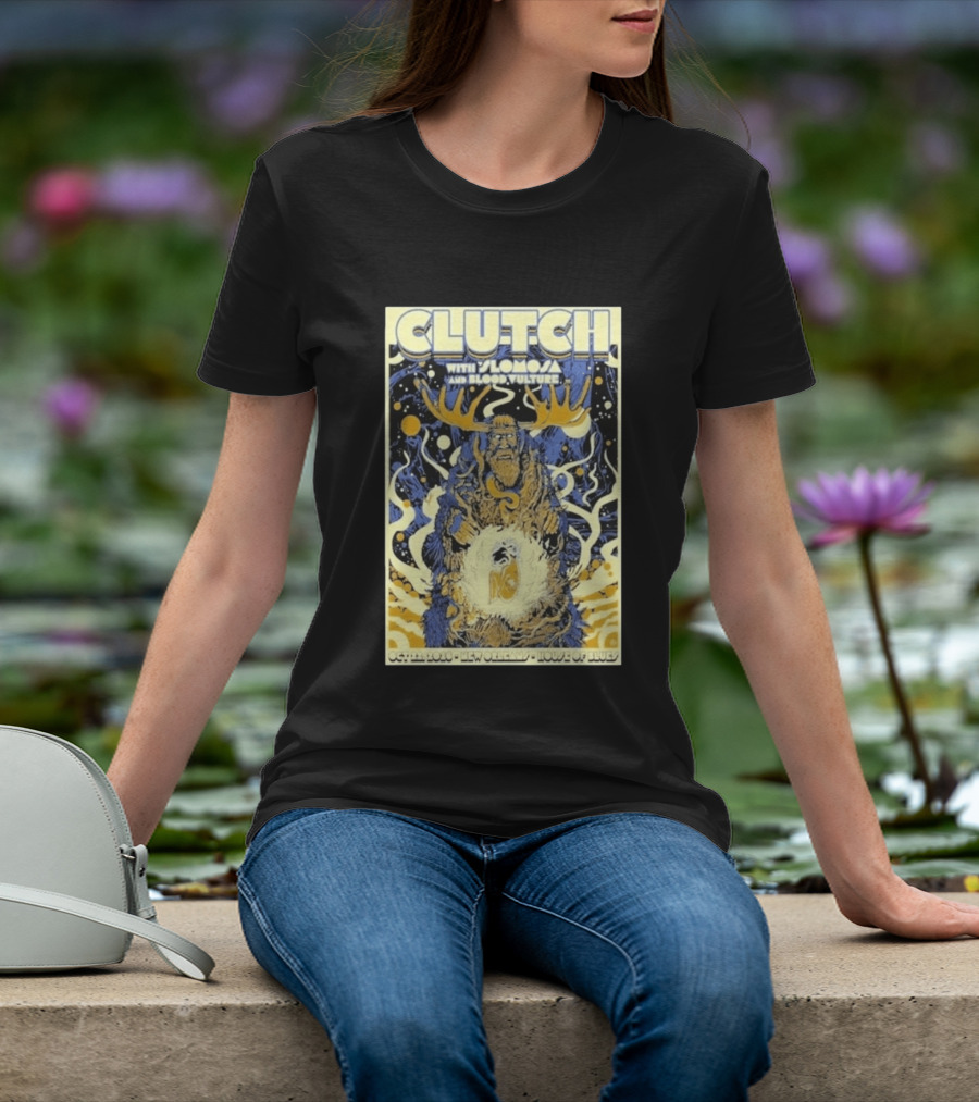 Clutch New Orleans LA House Of Blues October 22 2026 T-Shirt