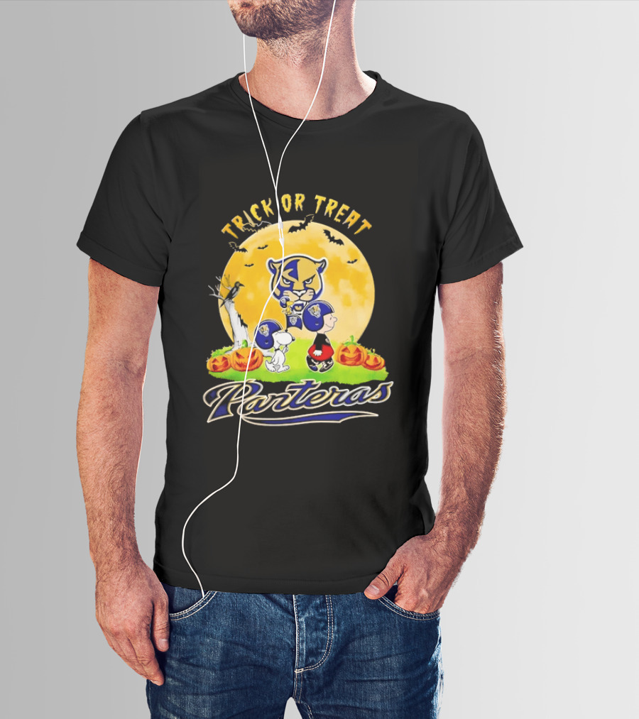 Florida International Panthers X Charlie Brown And Snoopy Trick Or Treat Halloween T-Shirt