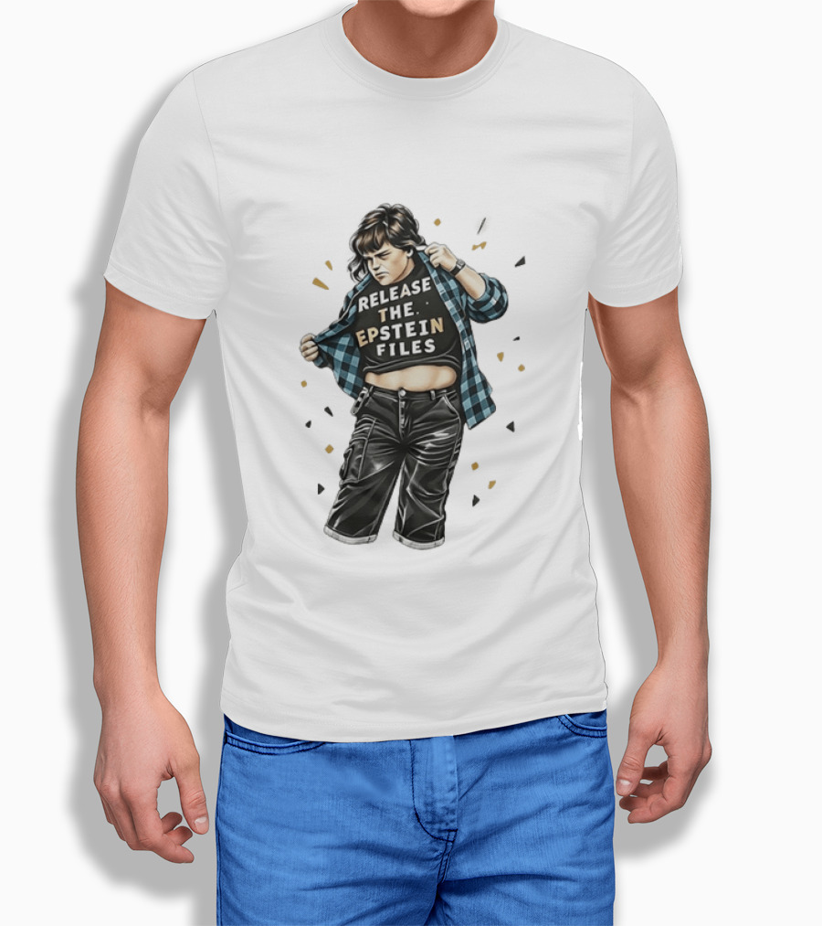 Chris Farley Release The Epstein Files Meme T-Shirt