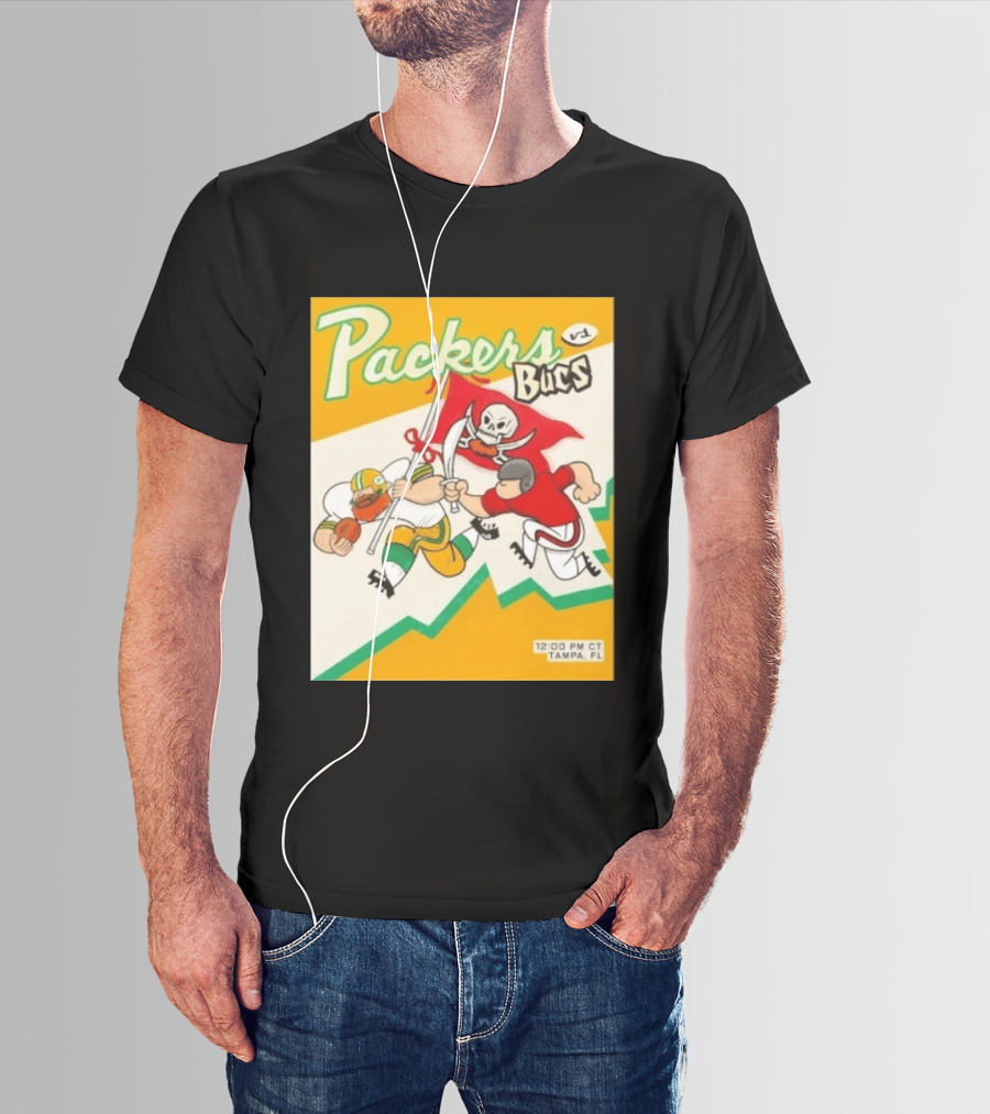 Packers Vs Bucs Game Day Tampa Bay Buccaneers T-Shirt