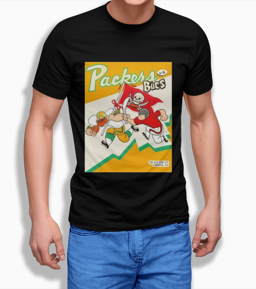 Packers Vs Bucs Game Day Tampa Bay Buccaneers T-Shirt