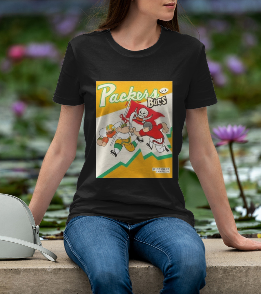 Packers Vs Bucs Game Day Tampa Bay Buccaneers T-Shirt