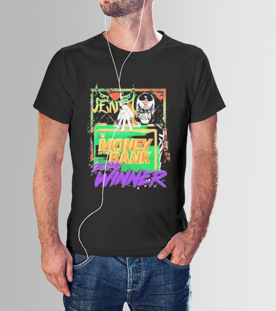 Pentagon Jr Money In The Bank 2026 Winner Wrestling T-Shirt