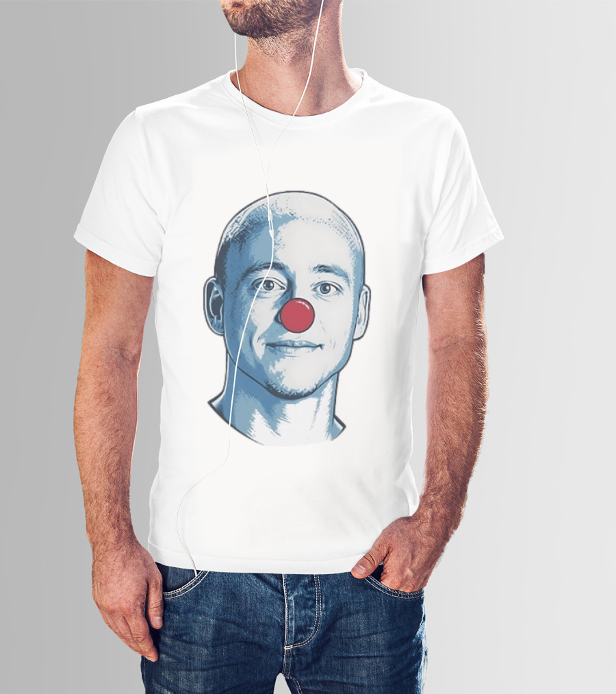 Joe Rogan With Red Nose Podcast Comedian T-Shirt