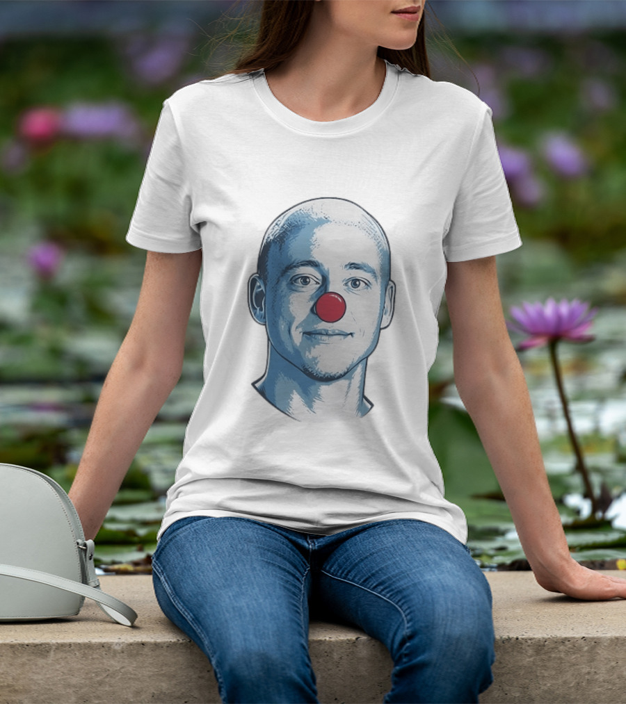 Joe Rogan With Red Nose Podcast Comedian T-Shirt