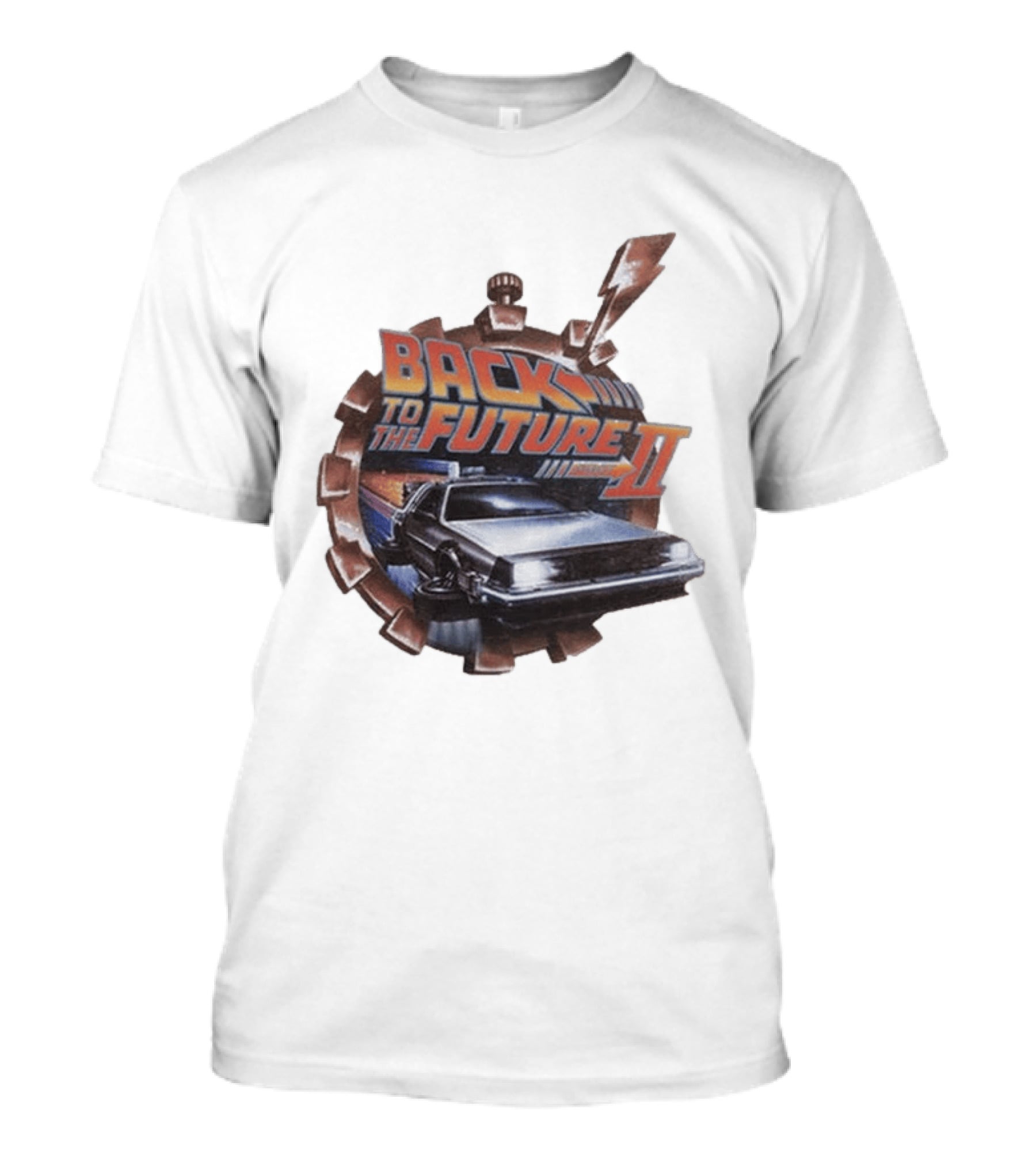 Back To The Future Part II Delorean Iconic Movie Time Travel Adventure T-Shirt