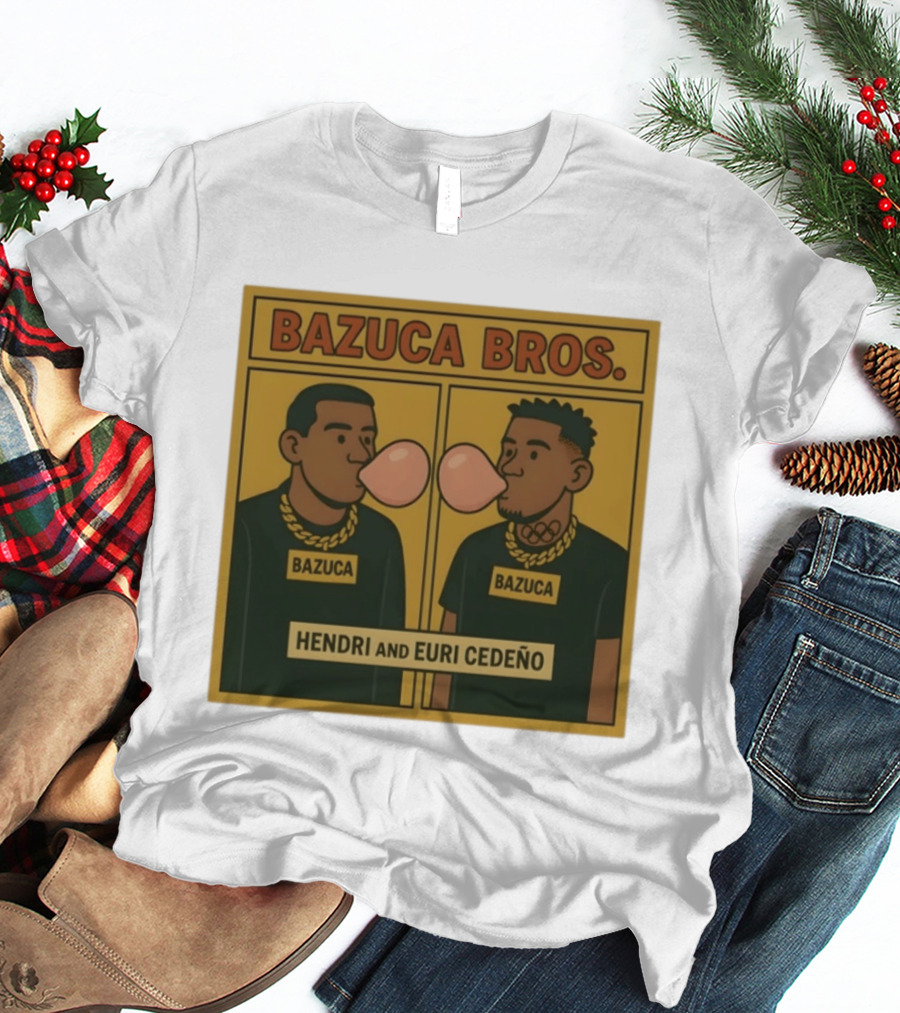 Bazuca Bros Hendri And Euri Cedeño Bubblegum Bazuca T-Shirt