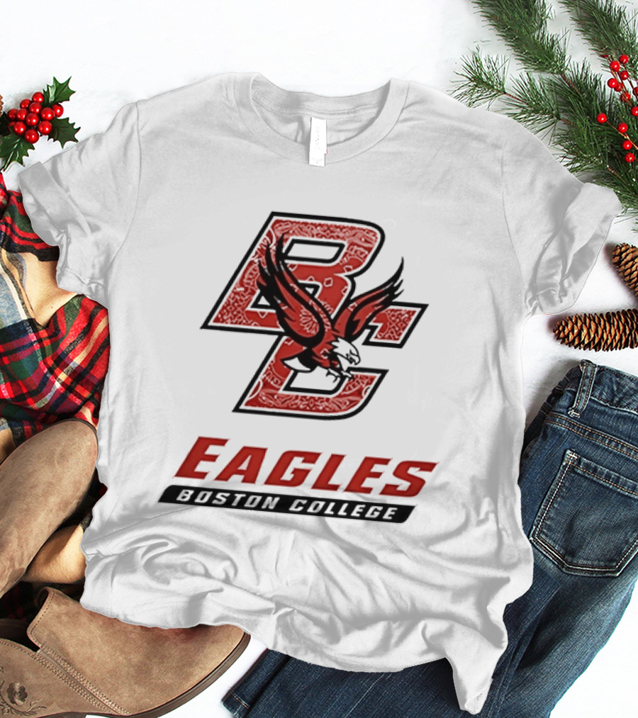 Boston College Eagles BC NCAA Red Eagle T-Shirt