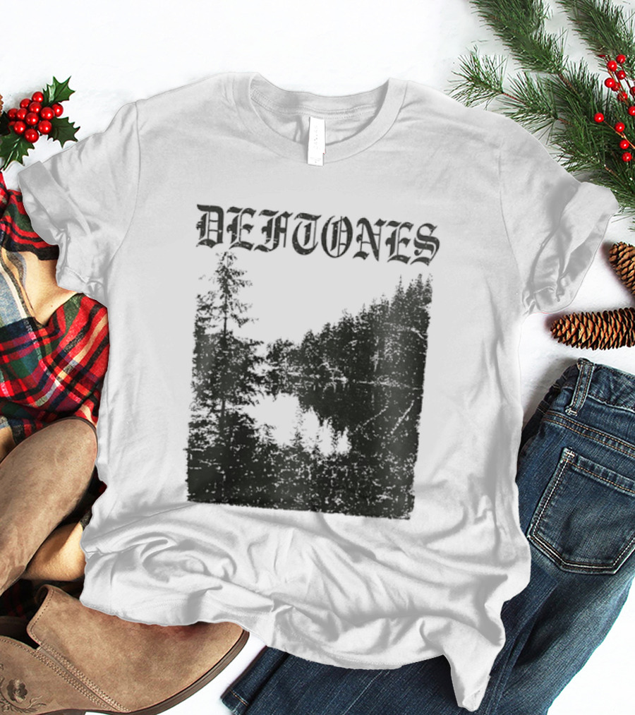 DEFTONES Forest Lake Landscape Alternative Metal T-Shirt