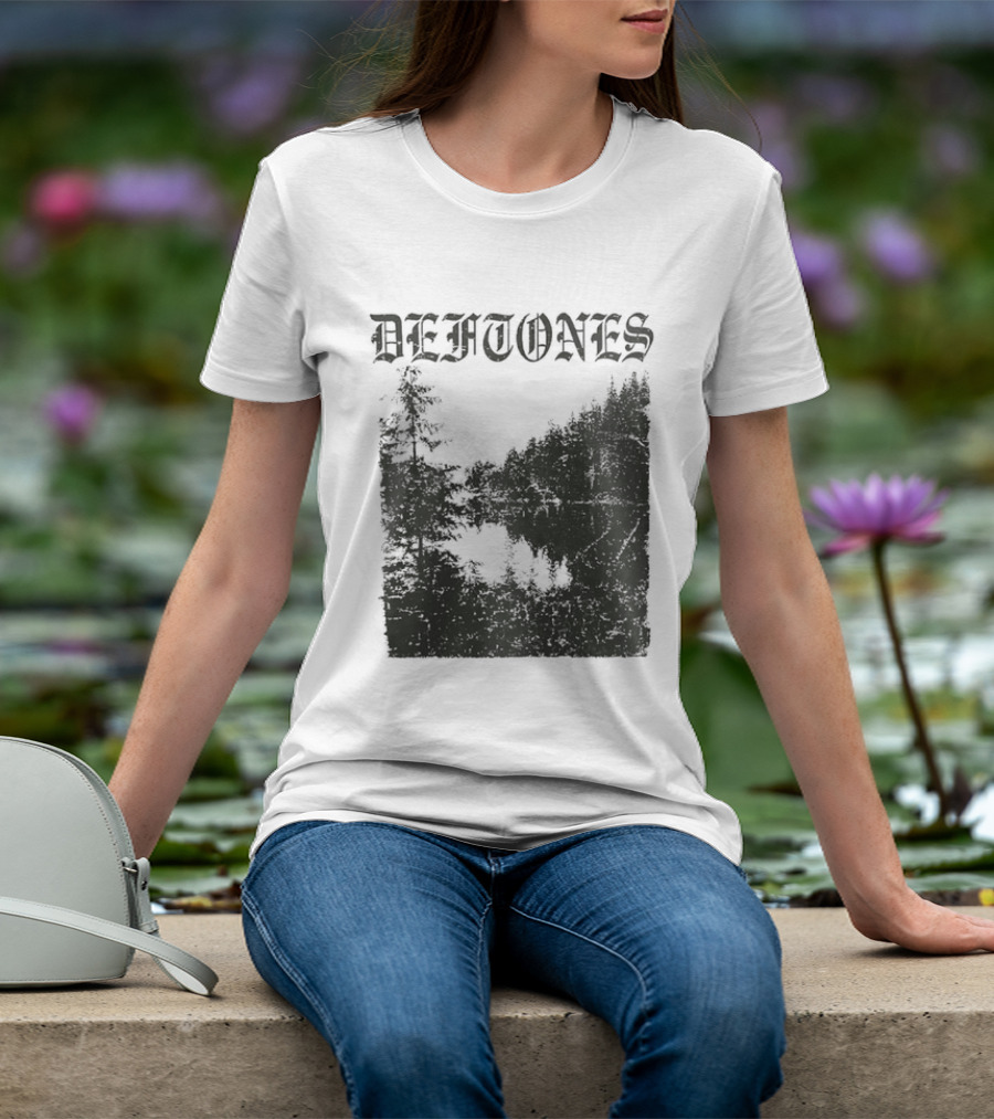 DEFTONES Forest Lake Landscape Alternative Metal T-Shirt
