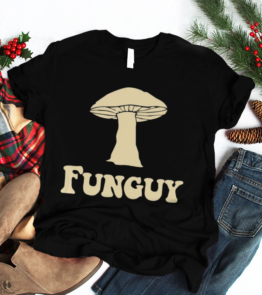 Funguy Mushroom Fungi Mycology Nature T-Shirt