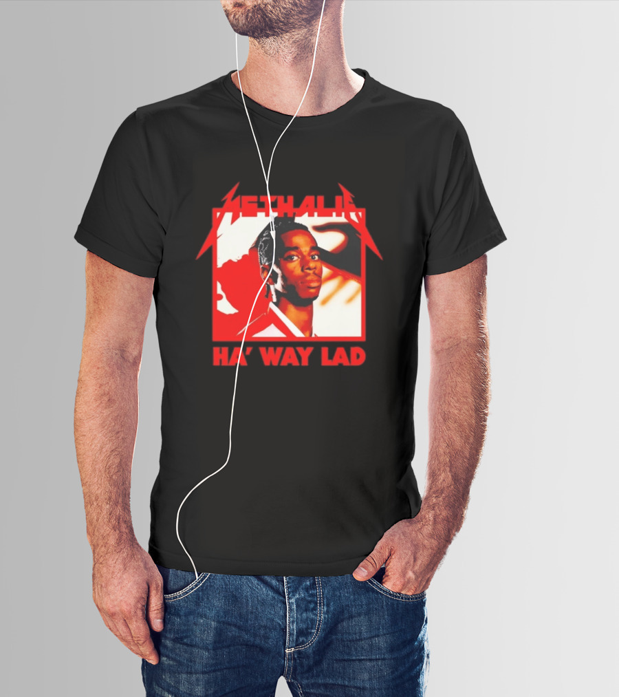 Methalie Ha' Way Lad Sunderland Football T-Shirt