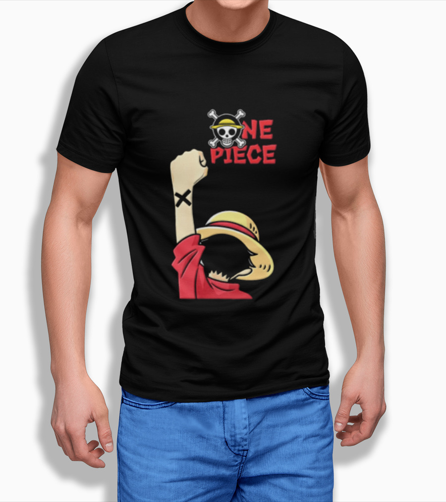 Neha Bora Luffy One Piece Straw Hat T-Shirt