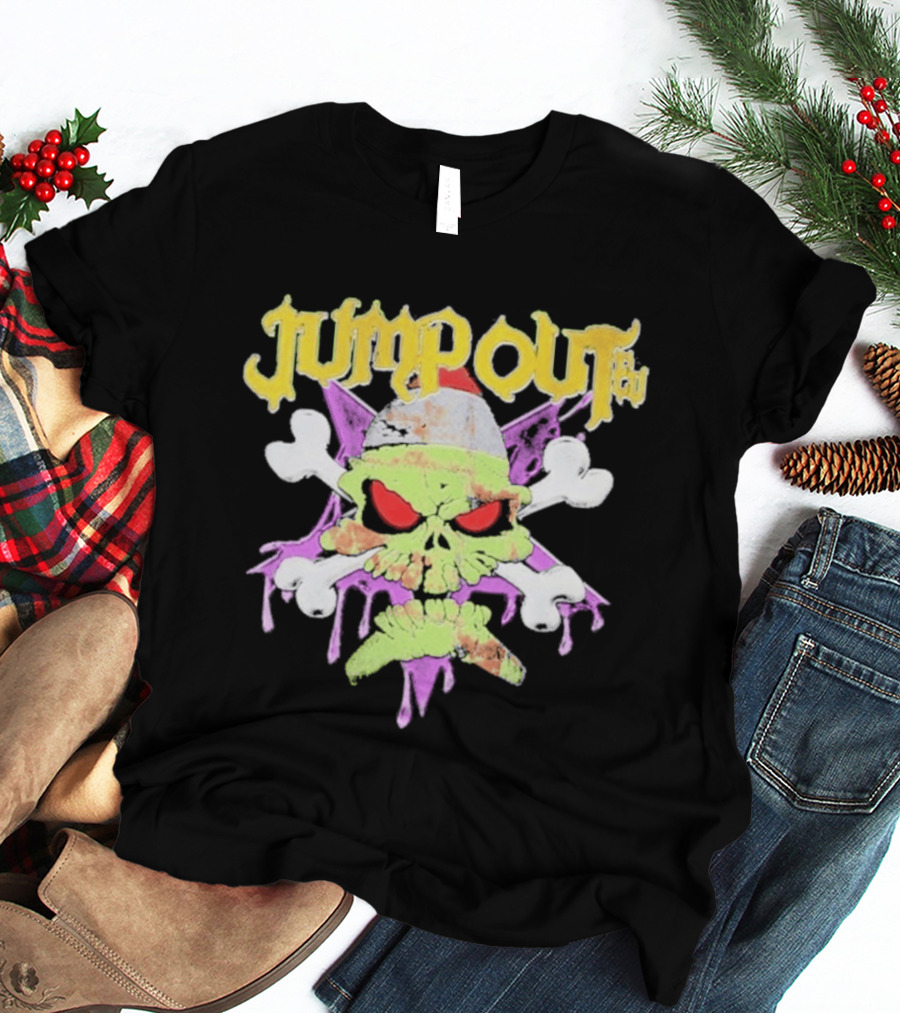 Jumpout Bomb Skull Crossbones 2025 Tour T-Shirt