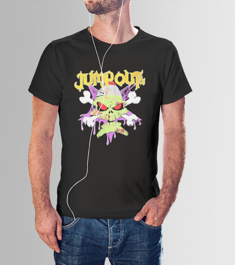 Jumpout Bomb Skull Crossbones 2025 Tour T-Shirt