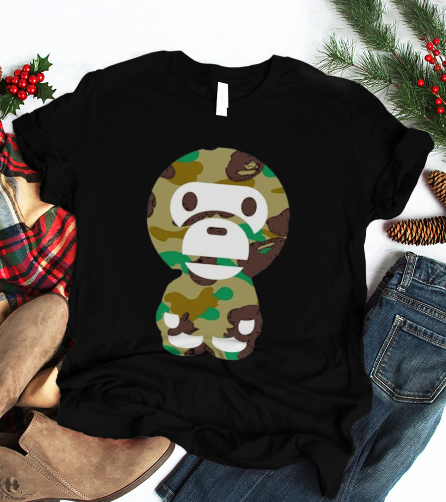 Big Baby Milo 1st Camo Bape T-Shirt