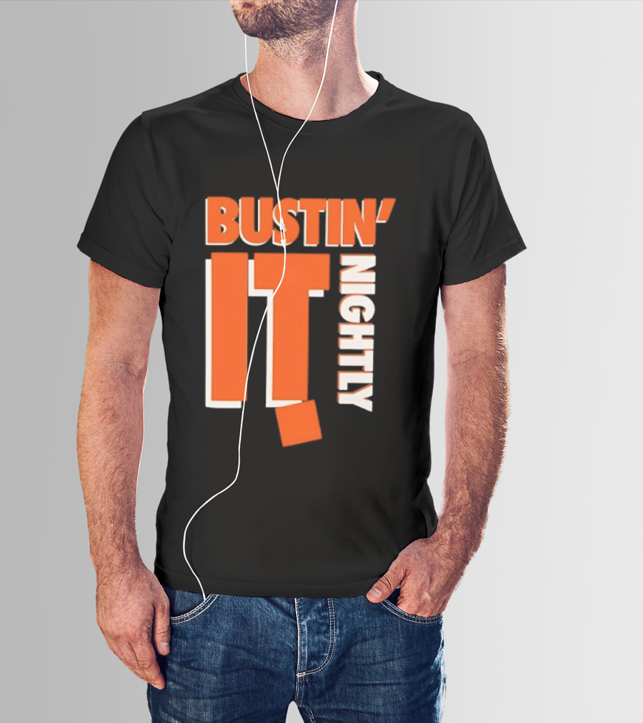 Bustin' It Nightly Sportswear Athletic T-Shirt