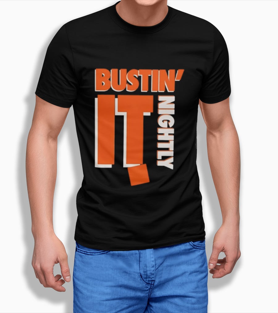 Bustin' It Nightly Sportswear Athletic T-Shirt