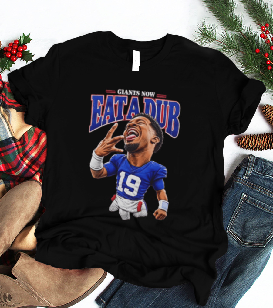 Jameis Winston Giants Now Eat A Dub Caricature T-Shirt