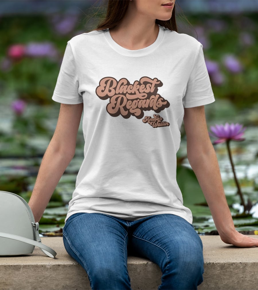 Blackest Regards Amber Wallin T-Shirt