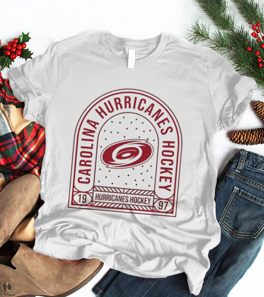 Carolina Hurricanes Hockey 1997 NHL Retro Team T-Shirt