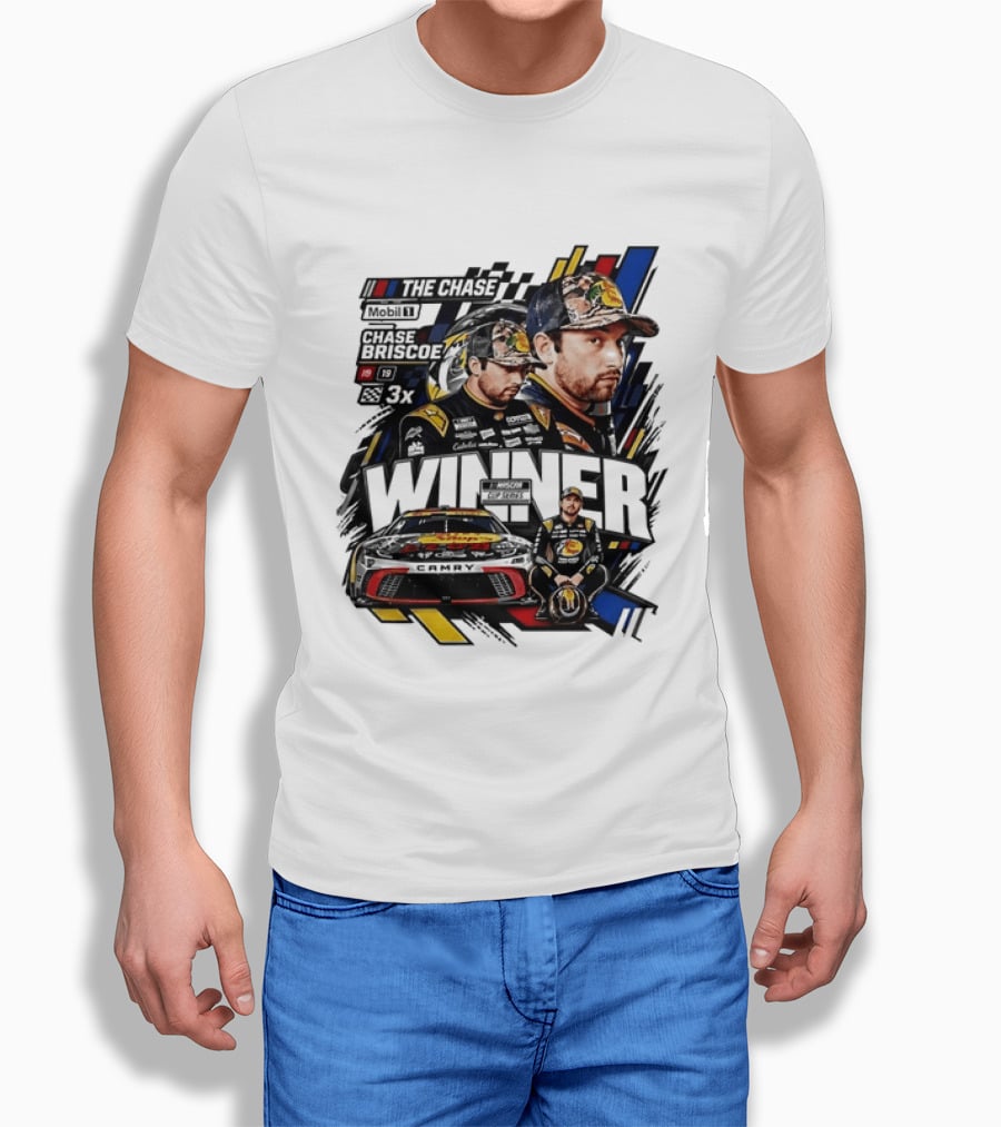 Chase Briscoe Winner 3x NASCAR Cup Series The Chase T-Shirt