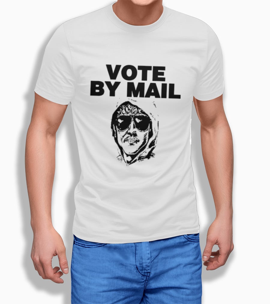 Hunter S Thompson Vote By Mail Bootleg Image T-Shirt