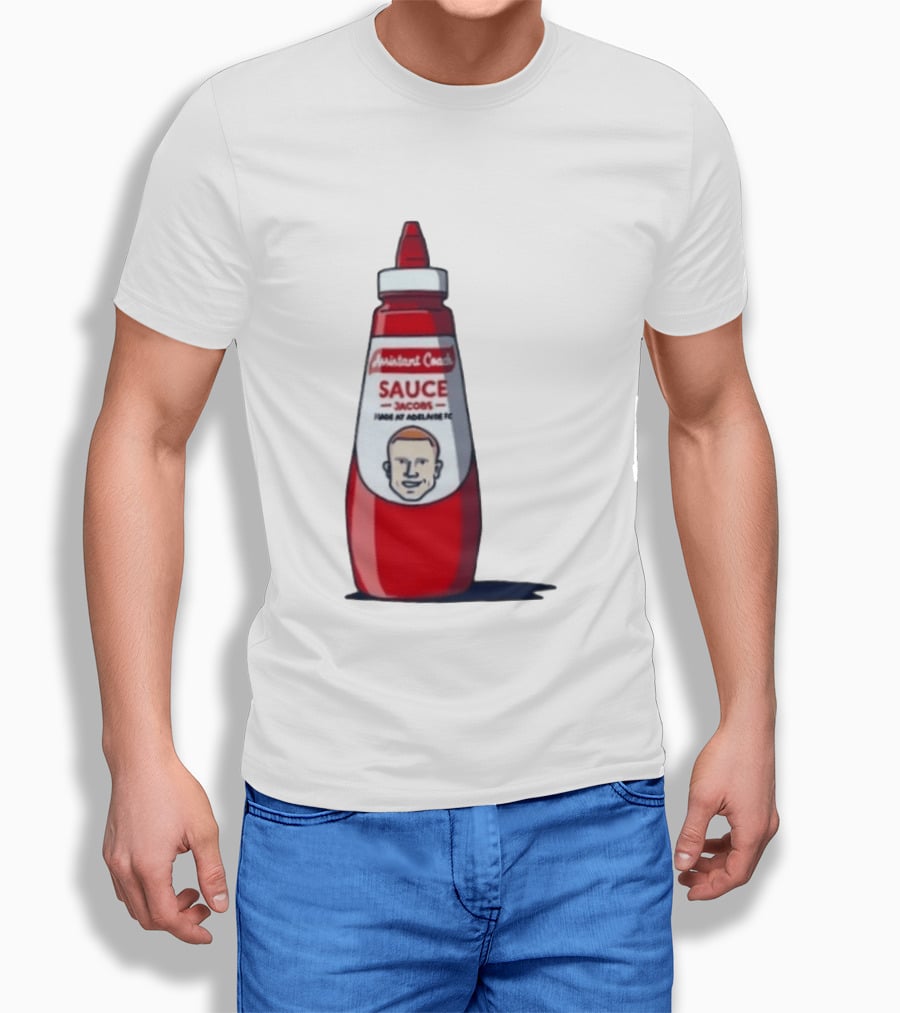 Assistant Coach Sauce Jacobs Made At Adelaide FC T-Shirt