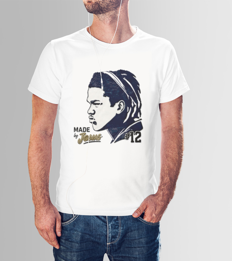 Milwaukee Brewers Made For Jesus 12 Baseball T-Shirt