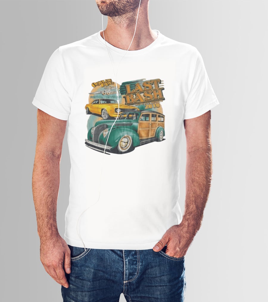 Obsolete Iron 38th Annual Reno Nevada Last Bash Labor Day Weekend 2010 Classic Cars T-Shirt