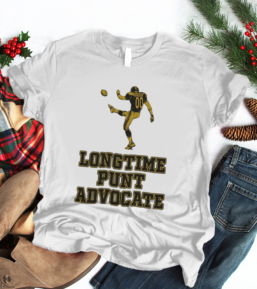 Sickos Committee Longtime Punt Advocate Kick Retro Football Fan T-Shirt