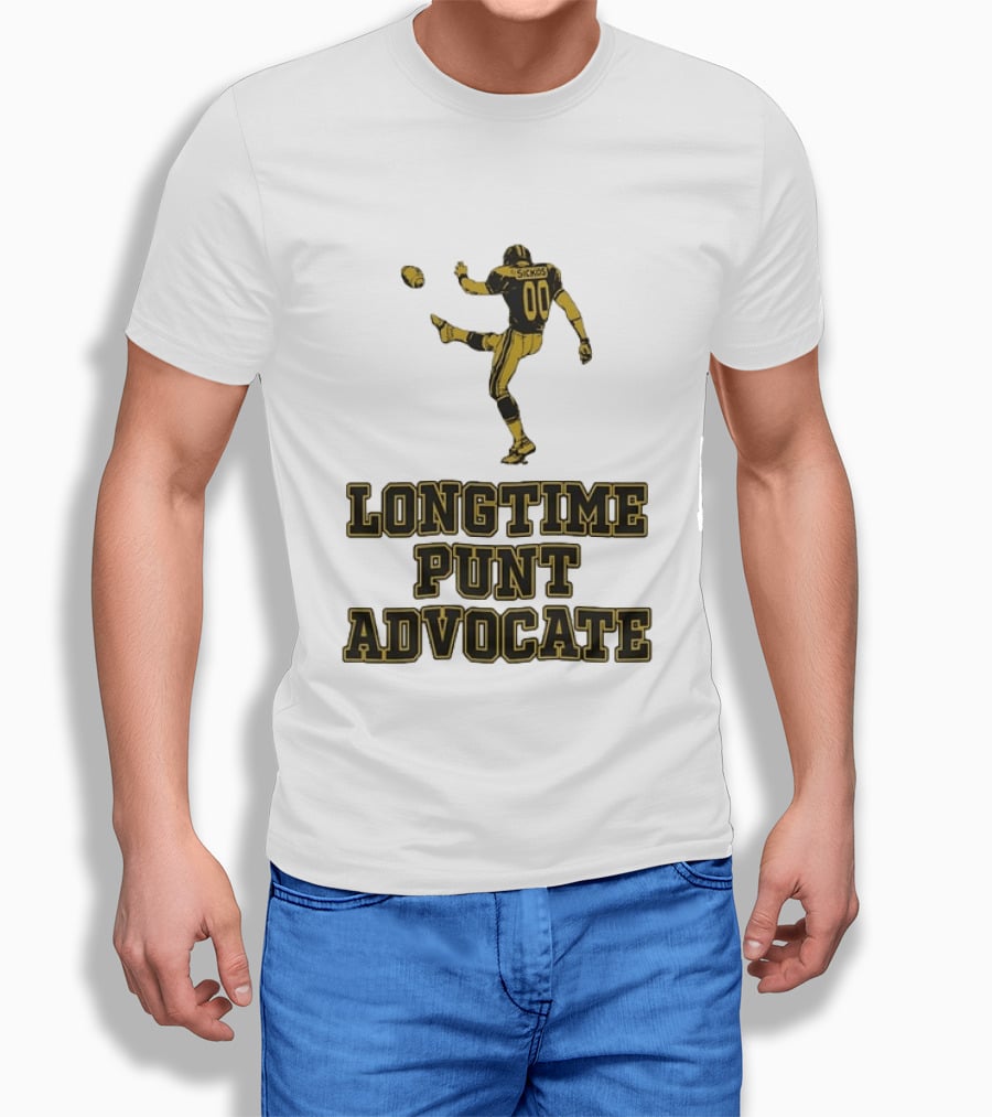 Sickos Committee Longtime Punt Advocate Kick Retro Football Fan T-Shirt