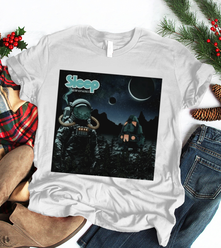 Sleep Hempispheres Space Doom Metal Stoner Band Album T-Shirt