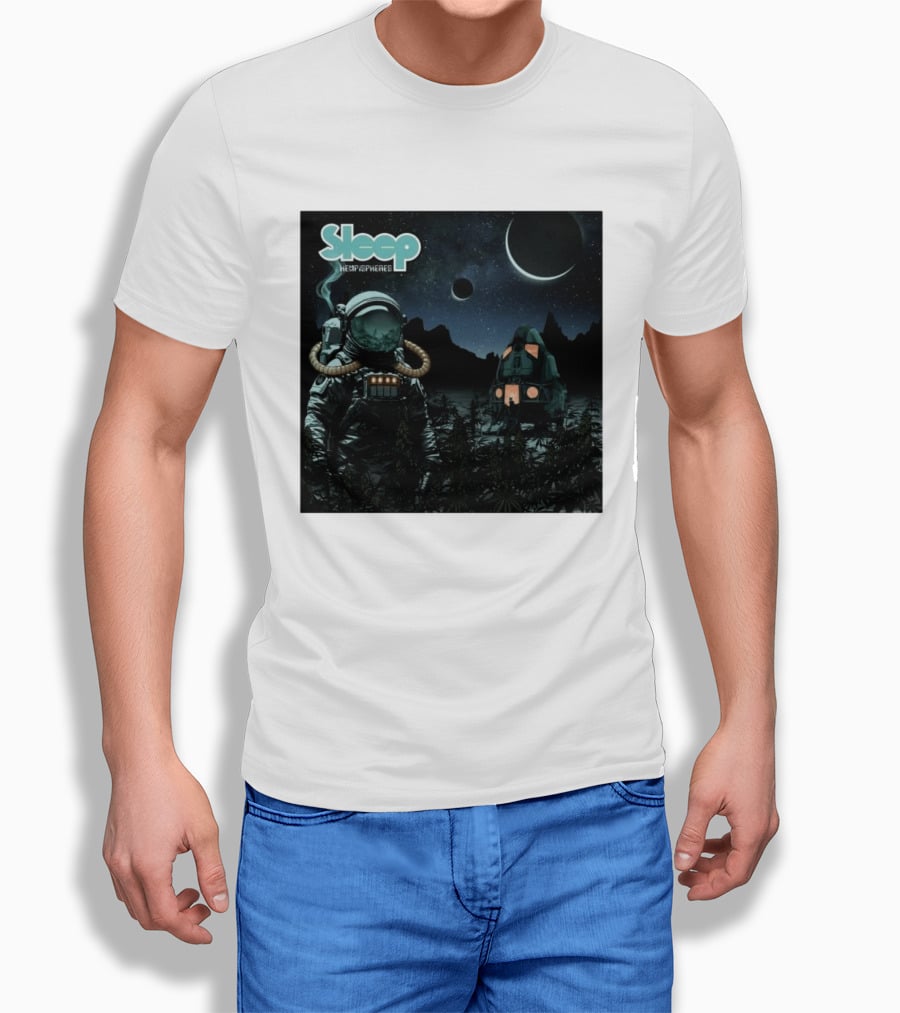 Sleep Hempispheres Space Doom Metal Stoner Band Album T-Shirt